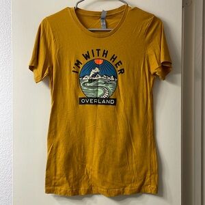 I'm with Her band tee